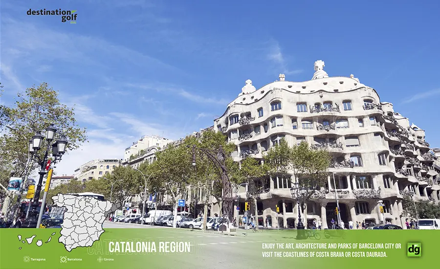 destination golf spain catalonia region pedrera barcelona